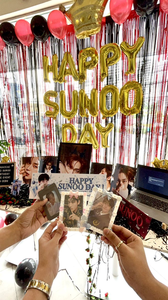 — rosaceae  in cebu ❤️🖤

a sunoo cupsleeve event by @enhypencebuph & @kimsunoodaily

my first ever cse that i attended and it was fun🫶🏻💙