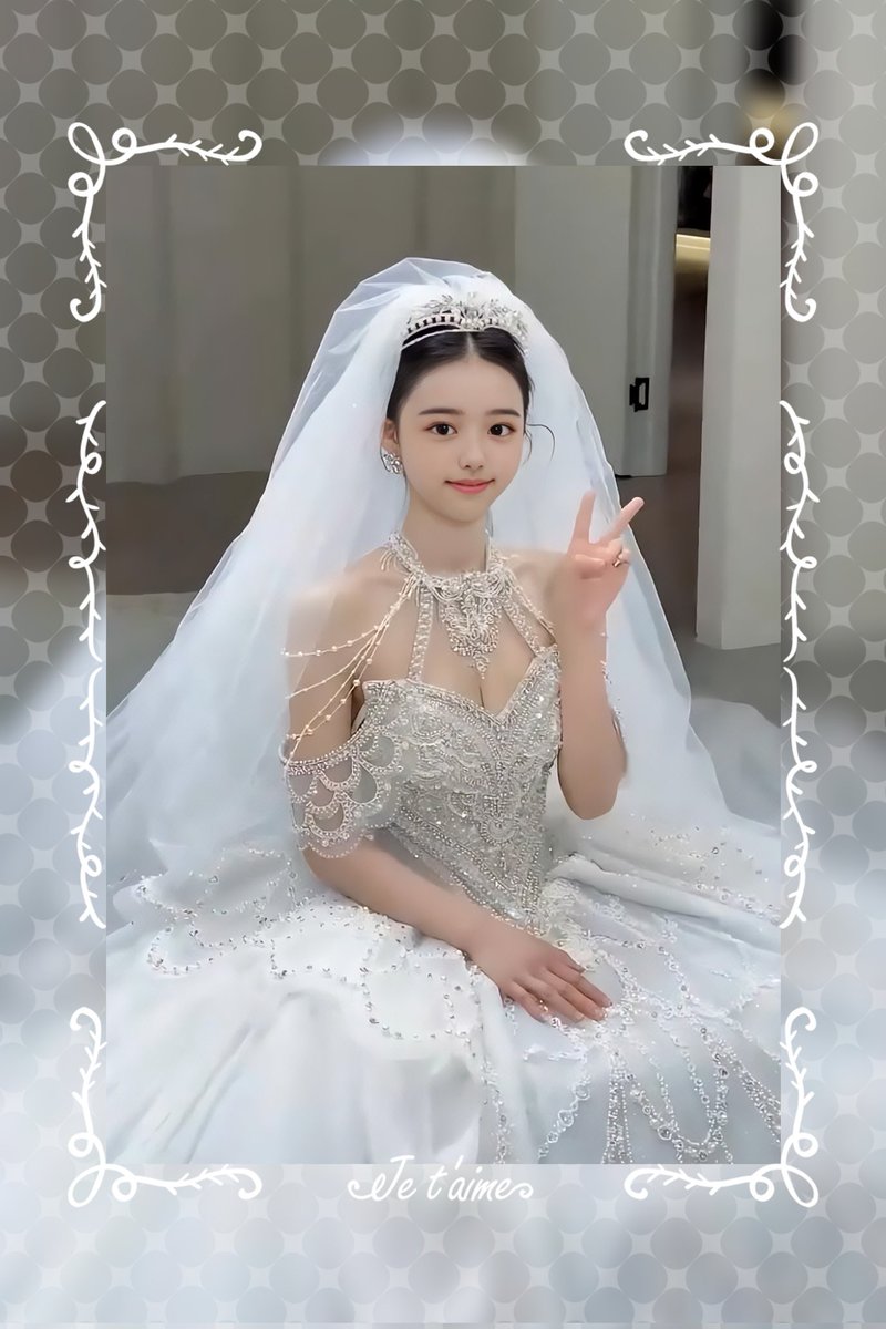 momo_kakojo's tweet image. よし❣️
ウェディングドレスもバッチリ決まりました✨
✌( ‘-^ )ﾌﾞｲﾌﾞｲ
ヤバっ、もう少しで時間切れだ💦

#ジューンブライド2023
#Helloface