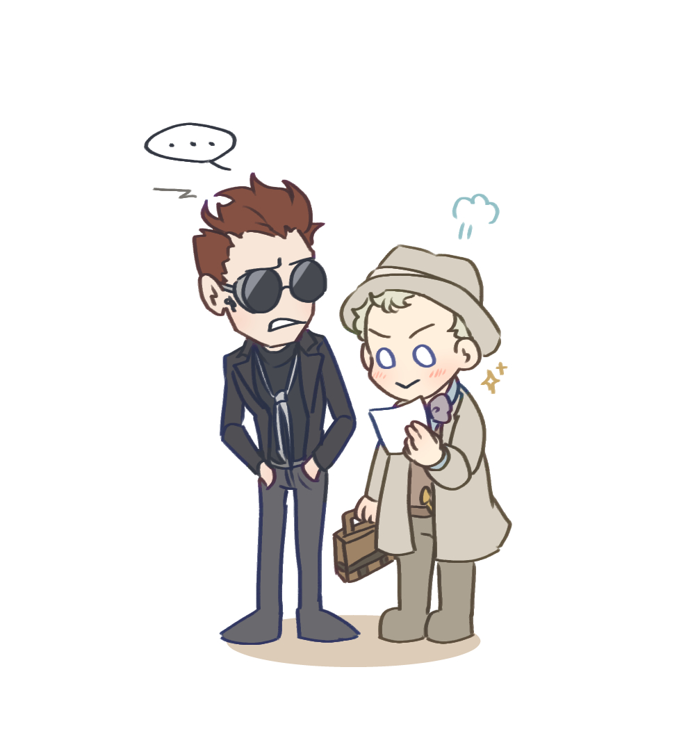 #goodomensfanart 
💼🔎✨