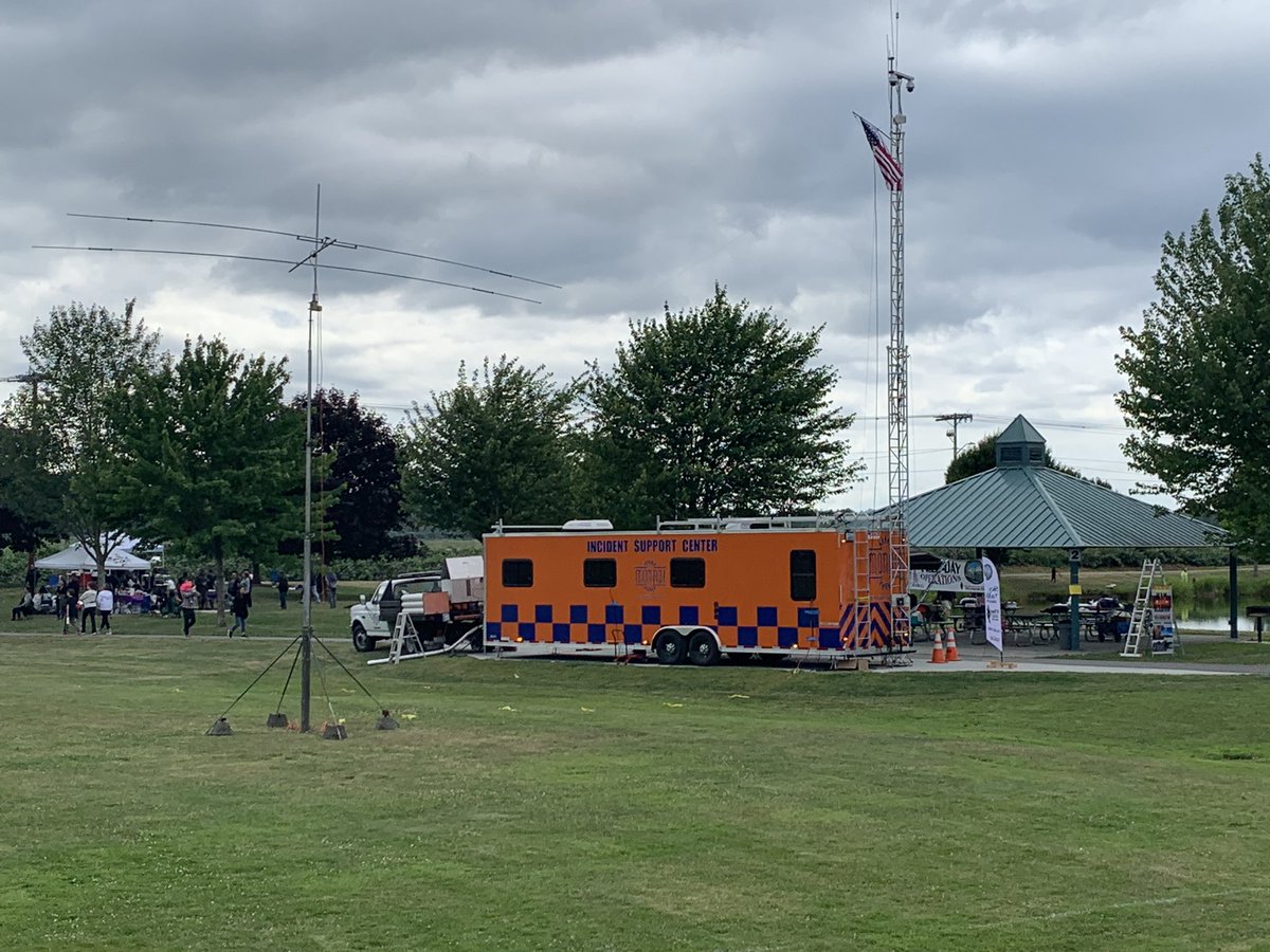 It’s here! Please come join us for the biggest annual event in amateur radio, ARRL’s Field Day 2023. Come see what hams are all about!

We will be located at Lake Tye Park in Monroe. Look for the big orange trailer any time after noon on Saturday- you cannot miss it! #ARRLFD