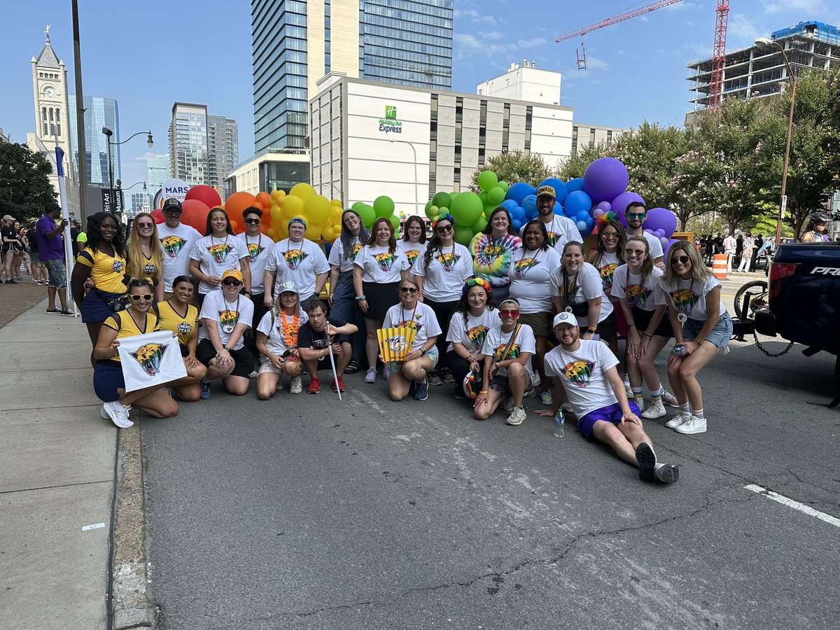 Happy Pride Nashville! 🌈 #hockeyisforeveryone