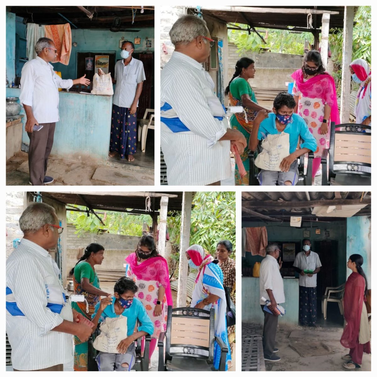 #NikshayaDiwas held at #TUBurgampahad, Collected sputum samples from #Tbsuspects. #TBsymptoms,diagnosis,NPY,TPT,IGRA,PMTBMBA Distribution explained to people.And the patient's #homevisit was assured that we stand by theTBpatient's family and the #consent form was taken.