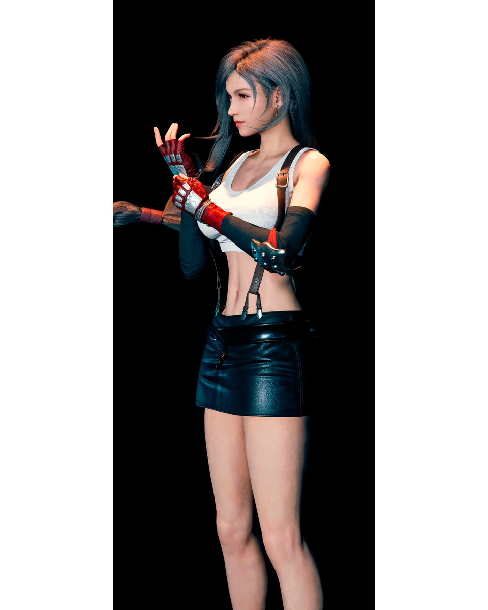 Here's the phone version of a previous one.
#FinalFantasy #FF7Remake #FF7R #Tifa