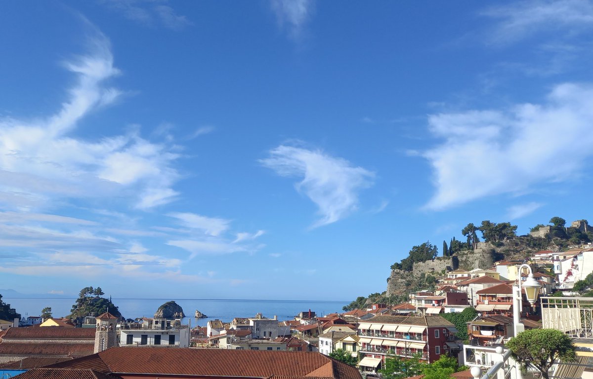 Having a last beer in the harbour. Homeward bound. Parga has delivered again. Great week.