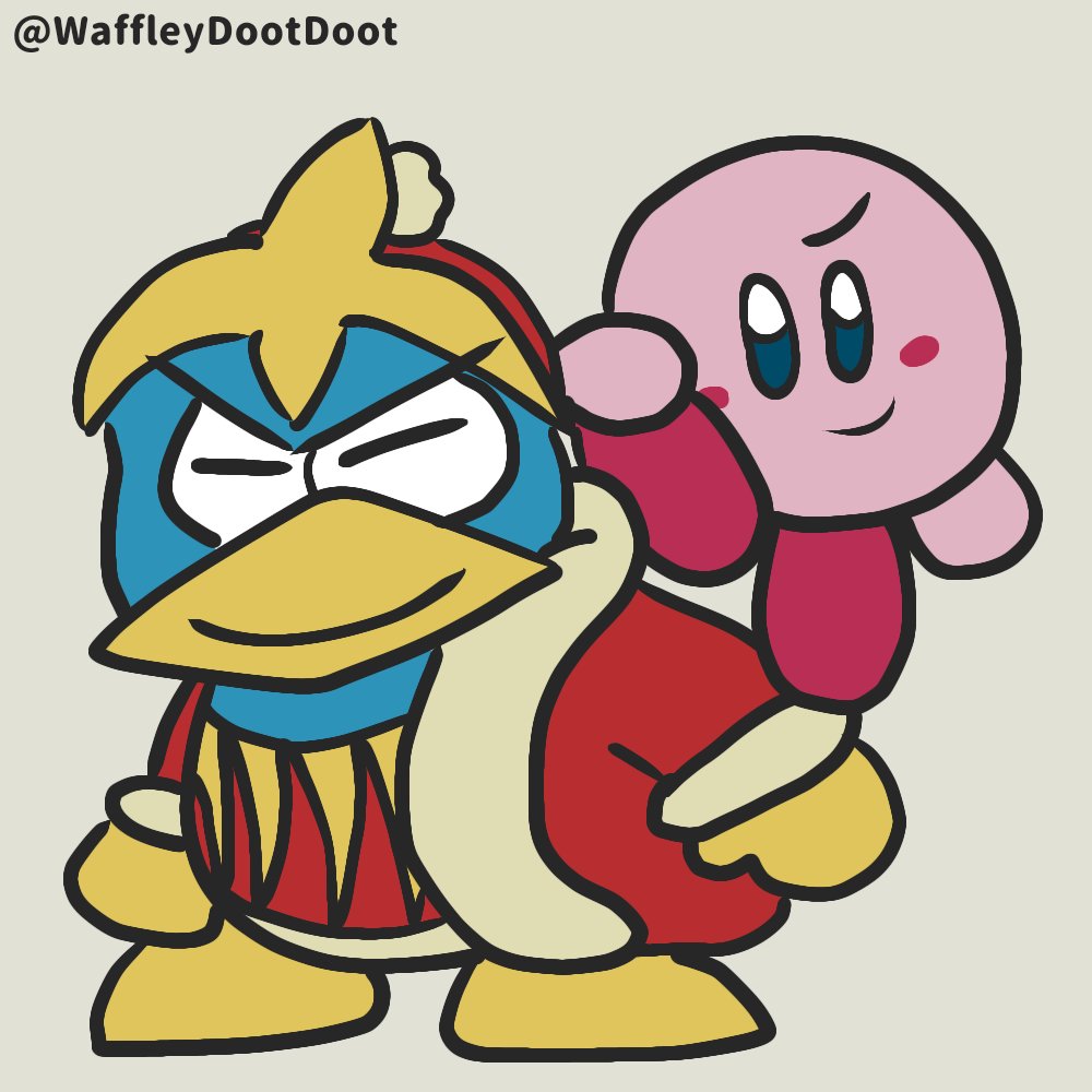 Me when I'm Kirbing
#KirbyFanart #Kirby #KingDedede #KirbysReturnToDreamLandDeluxe