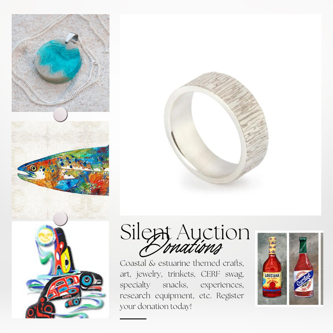 Register your #CERF2023 Silent Auction Donations! We are currently looking for donations of items to auction off at the conference. Please visit bit.ly/3lcFz3K to register your donated item/experience with the Silent Auction team.