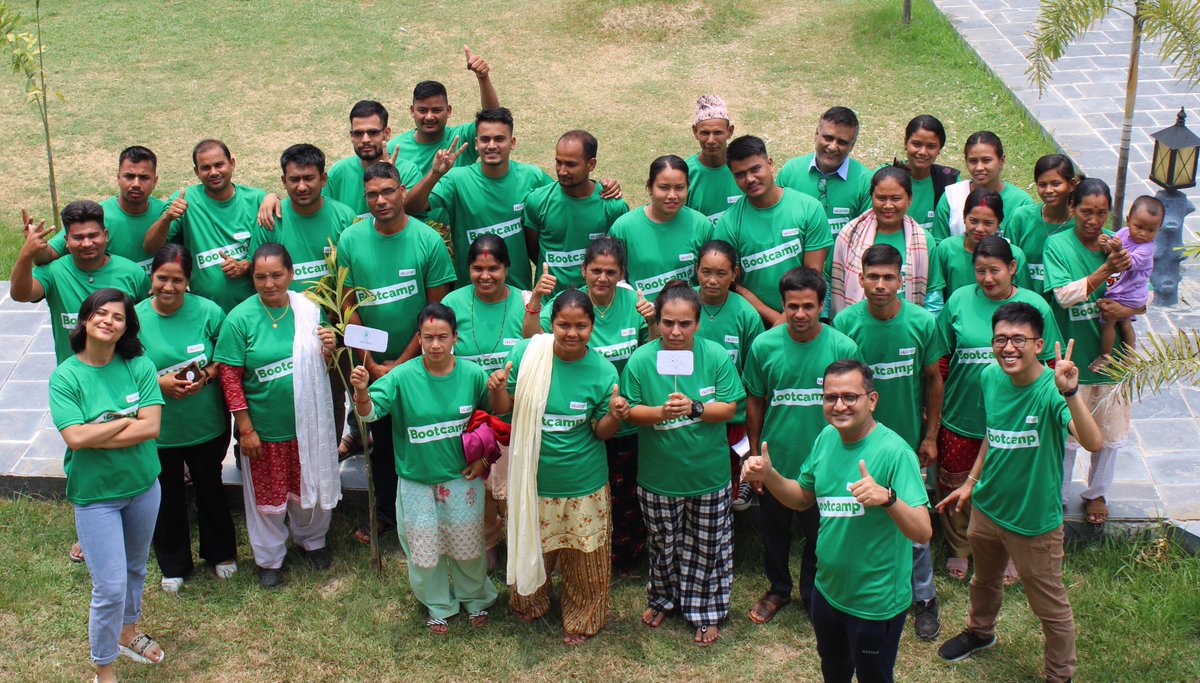 YILabNepal's tweet photo. Ecopreneurs from Skill Up! reviewed their knowledge of the crop calendar and cash flow. They provided updates to the trainers and attended a virtual session specifically for those involved in goat farming. 
#ecopreneurs #skillup #bootcamp #yilabnepal #ceapred https://t.co/PDKRCHTUc5
