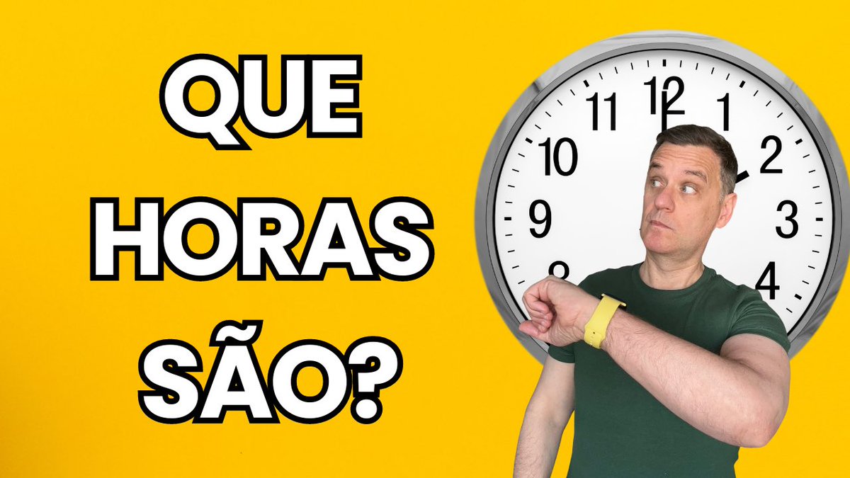 FNonohay's tweet photo. ⏰ HOW TO TELL THE TIME IN BRAZILIAN PORTUGUESE 🇧🇷
👉https://t.co/tkfJhXKsOg via @YouTube https://t.co/rApdMlflir