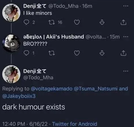 Donutbara's tweet photo. @Todo_Mha @voltagekamado original tweet 💀 https://t.co/R4ouBoqk5X
