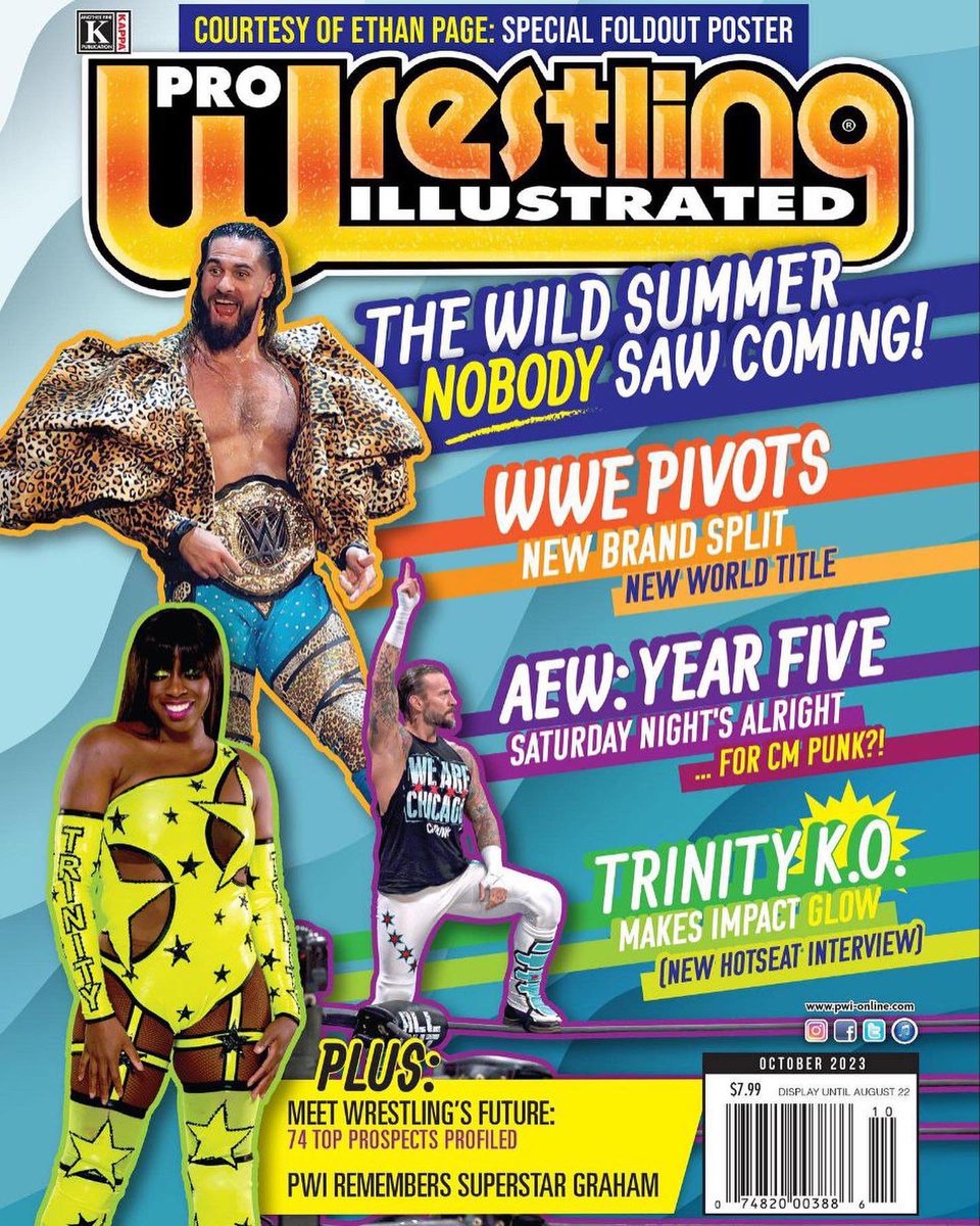 Grateful and humbled to make it into the @OfficialPWI 74 Top Prospects of 2023.

7 years in wrestling. Plenty of room to improve. Will continue to strive, till I eventually make it. I know I will. I know I have so much to offer. 

Ps: I hope @WWE sees this. 👀@WWERecruit