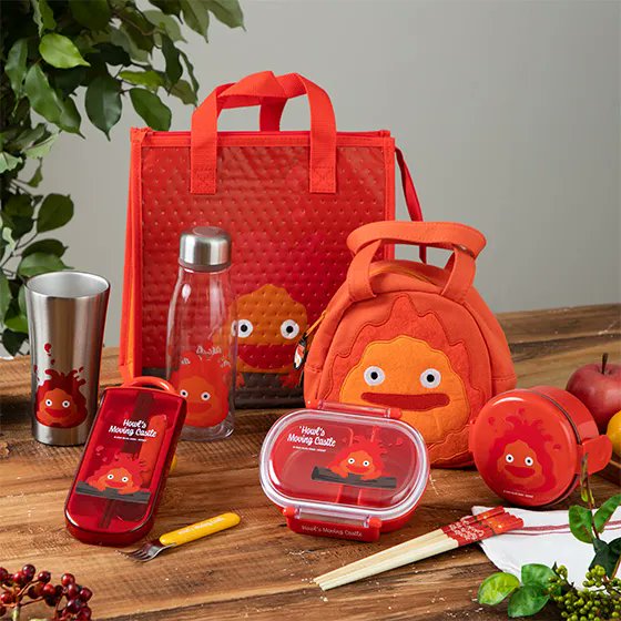 Meccha Japan on Twitter "Calcifer🔥 Howl's Moving Castle Cooling Bags