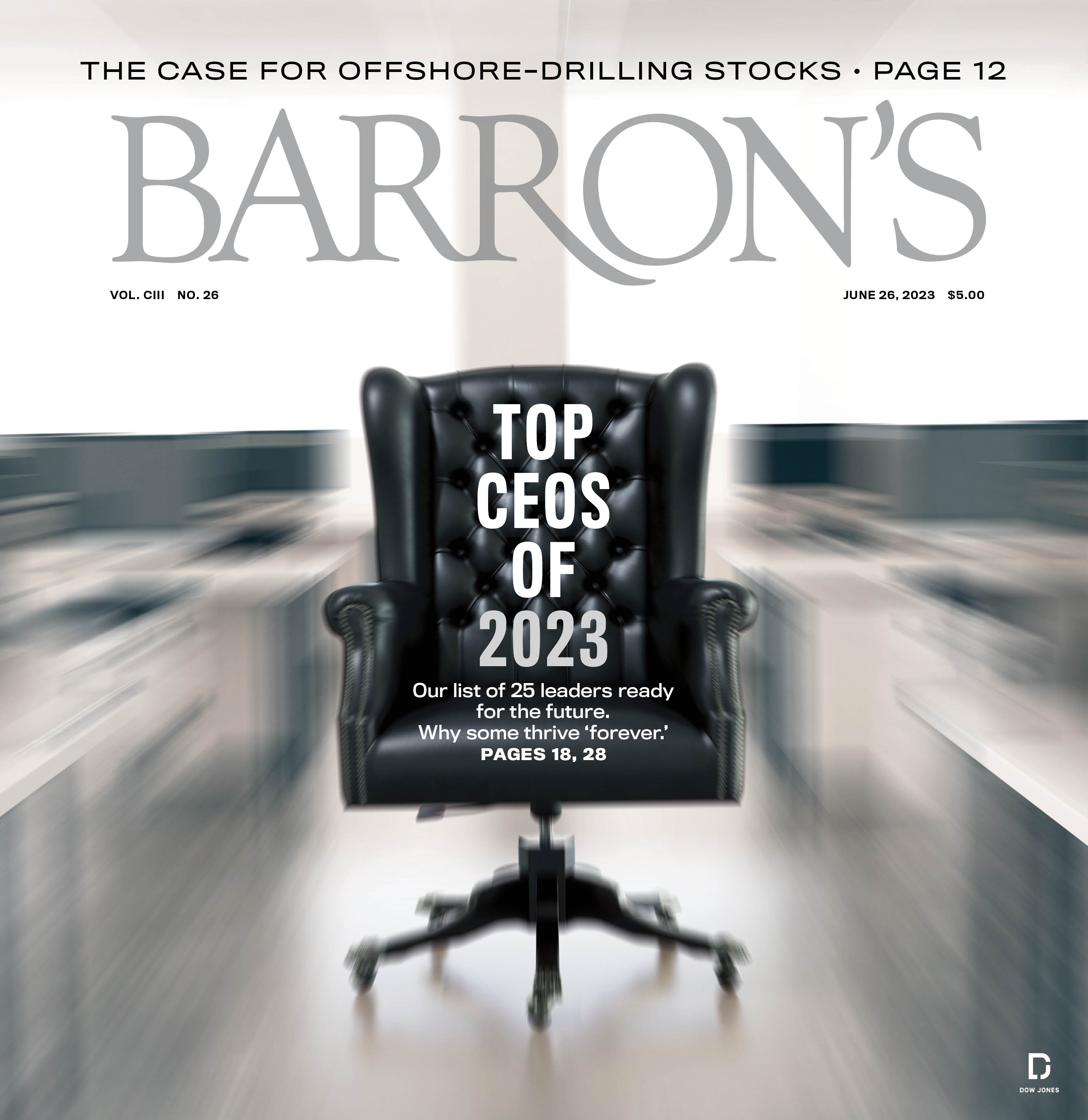Barron's on Twitter "Our list of the top CEOs of 2023 https//t.co