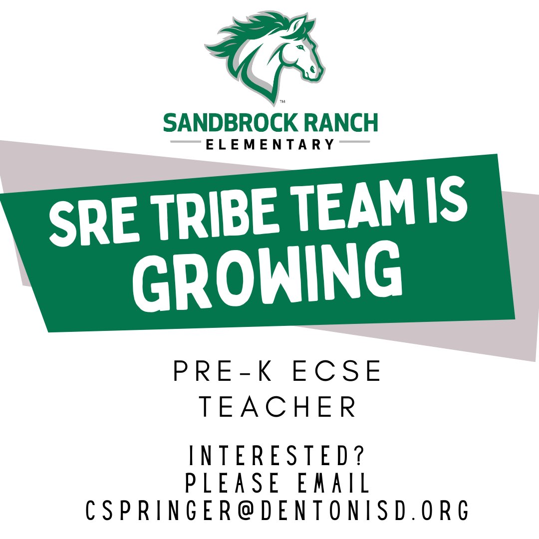 Our TRIBE team is growing!!! Come be a part of the most inclusive program with a huge HEART!💚

To. Reach. And. Inspire. Beyond. Expectations. 

We are #SRE3C✨