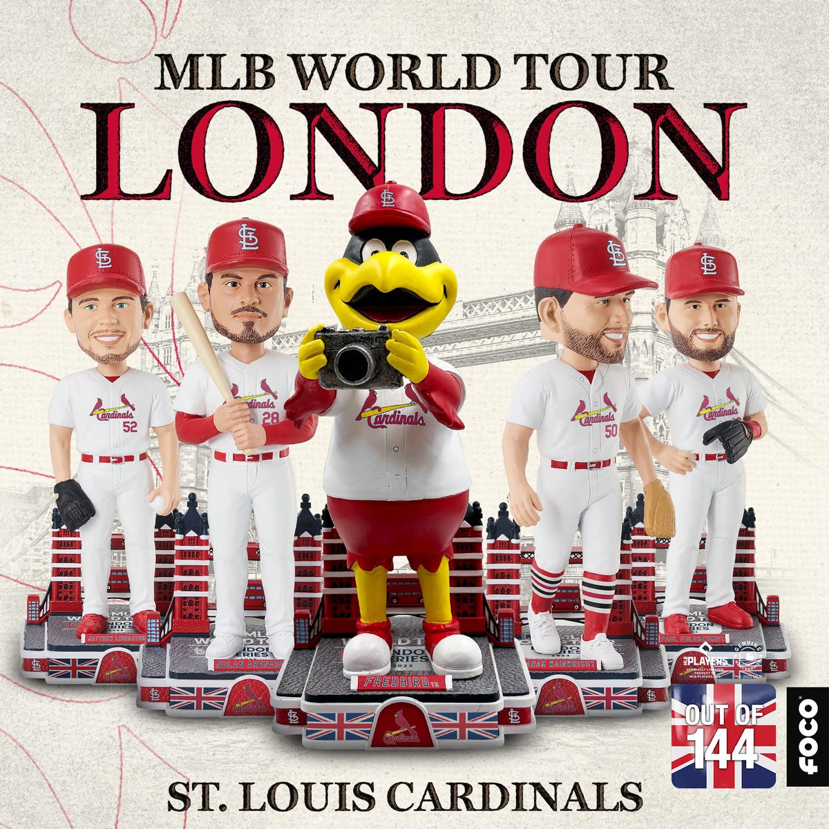 Fancy some #LondonSeries? 🇬🇧 #Cardinals ⚾ 

#MLB #baseball #STL #StLouisCardinals #STLCards #GoCards