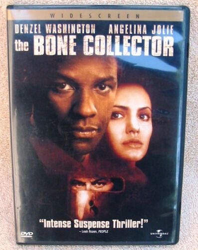 The Bone Collector (DVD 2000) starring Denzel Washington and Angelina Jolie ebay.com/itm/2657140247… Suspense Thriller #eBay CG Eclectics #MurderMystery #ChillingStory #MovieNight