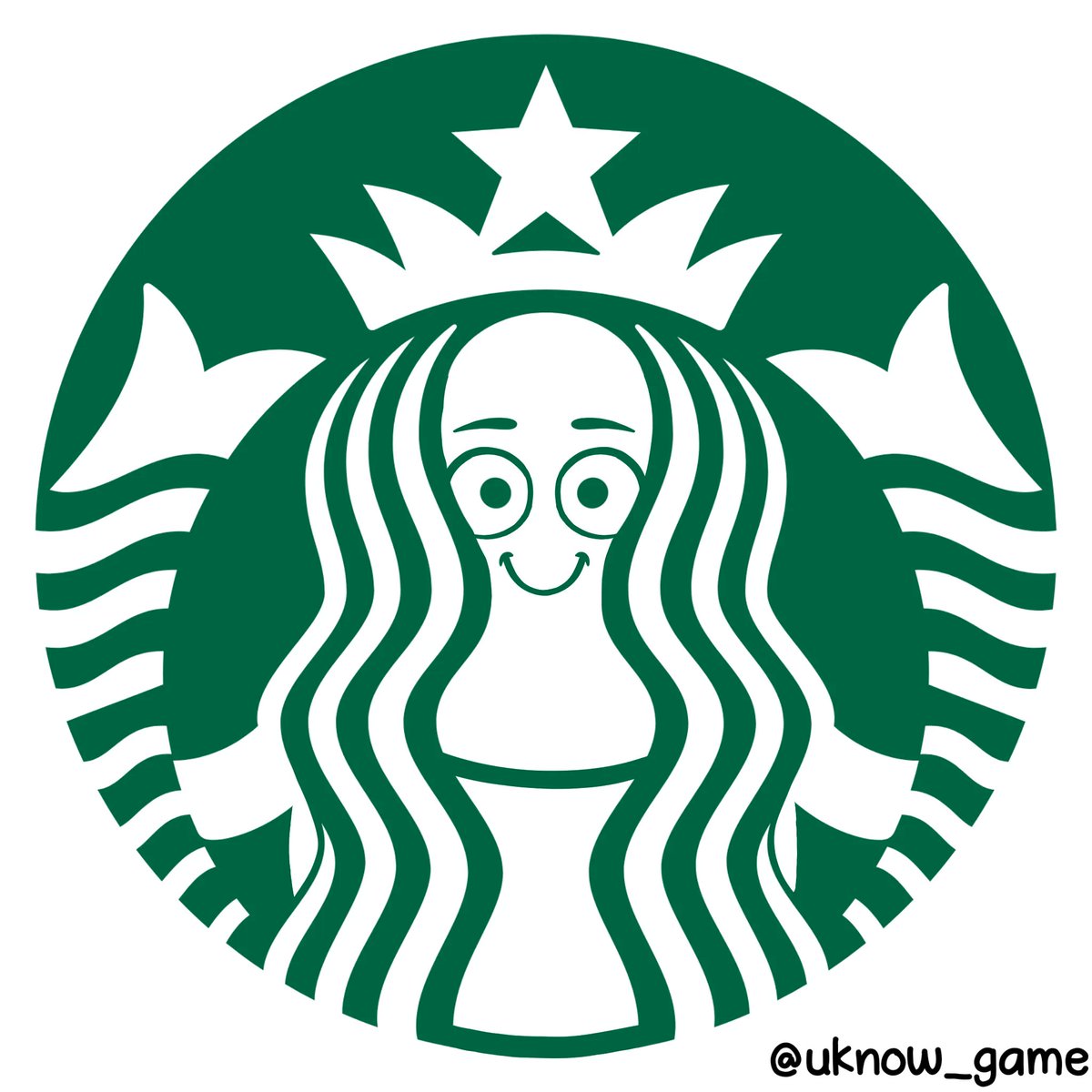 The Starbucks logo is a siren, a mythical creature that lures sailors to their doom. 🌊 #funfacts #brands