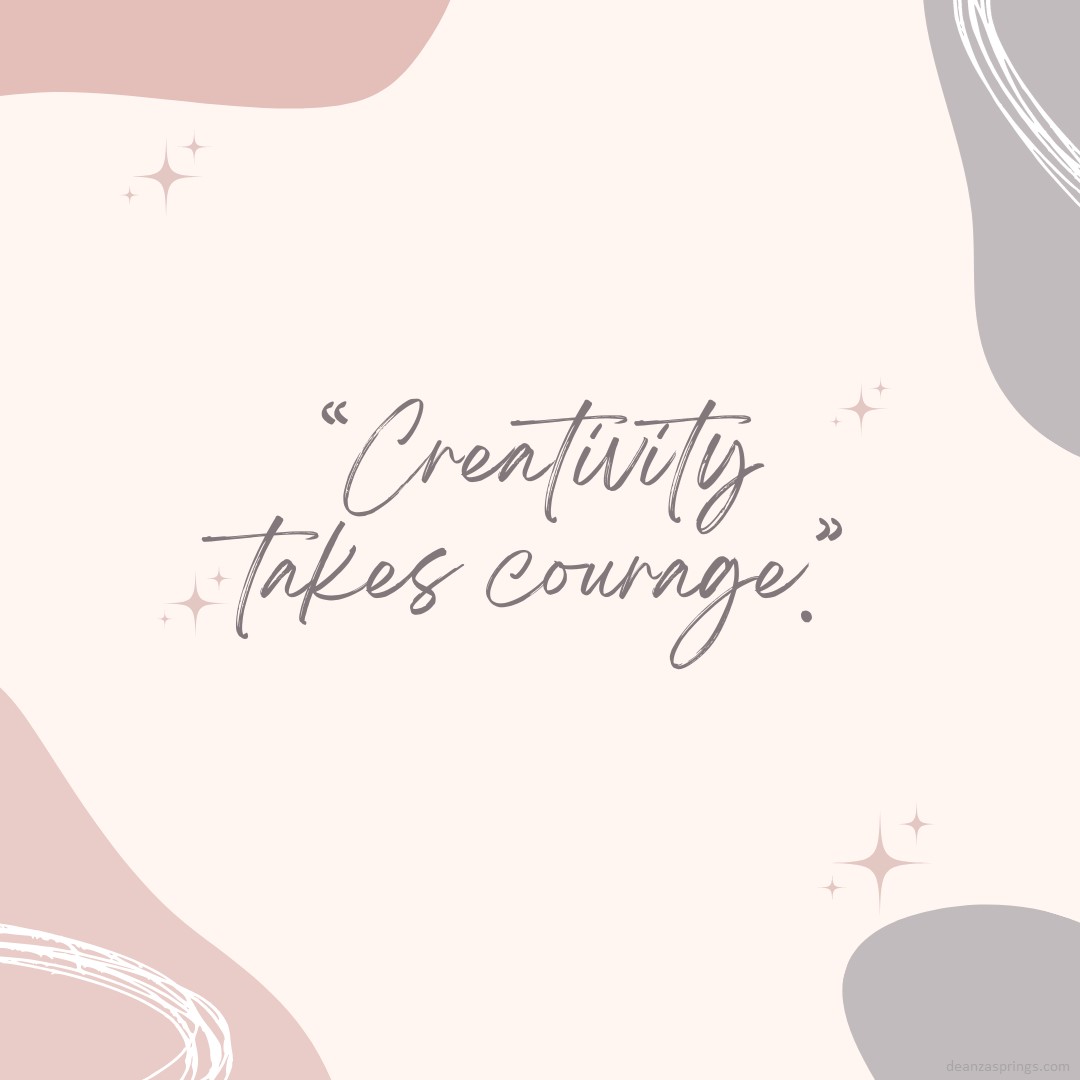 deanza_springs's tweet photo. Take a leap of faith and be brave. 💪 Creativity takes courage, but the rewards are unparalleled. Step outside your comfort zone and unlock your true potential. #CreativeCourage #RisksAndRewards Dare to explore the unknown. https://t.co/lF601Q0vXP https://t.co/k3IK9V7TUx