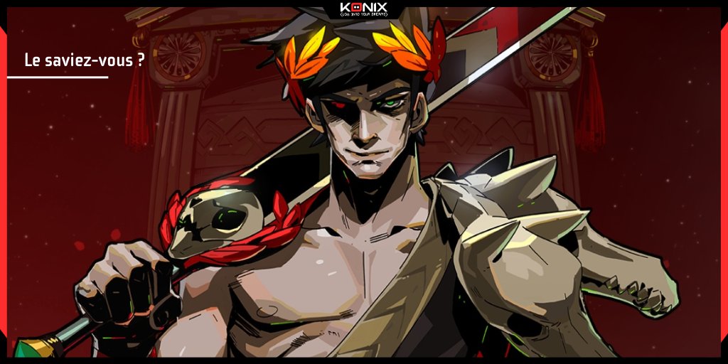 KonixInteract's tweet photo. Dans le jeu #Hades, le "God Mode" rend le jeu plus accessible. Chaque mort renforce le joueur, ajoutant une dimension stratégique et amusante tout en s'adaptant aux différents joueurs. 

#funfact #gamingfunfact https://t.co/fHFKvi6b7r