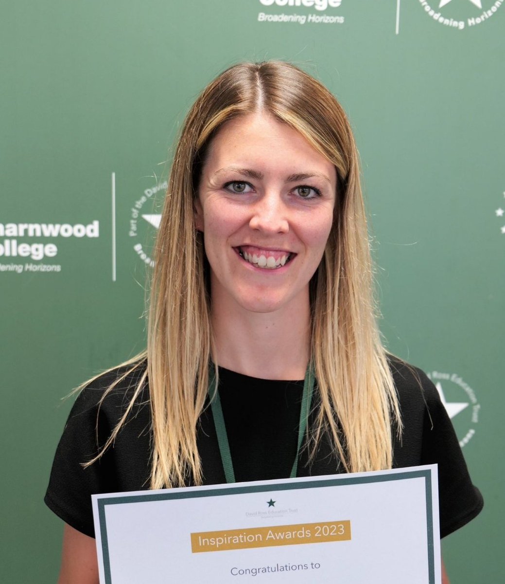 Congratulations to all nominees and overall winners <a href="/DRETnews/">David Ross Education Trust</a> #DRETInspirationAwards2023 shortlisted teacher of the year.