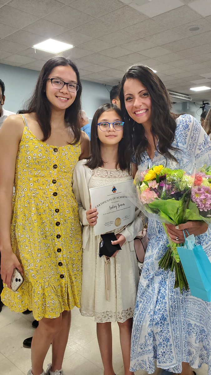 Beautiful ceremony, wonderful families and teachers! Proud to witness everyone's hard work, passion and collaboration! <a href="/DentonDucks/">Dominick Tolipano</a> <a href="/DentonAvenueAP/">Lily Ho</a>  <a href="/HerricksSup/">Dr. Sinanis Sup</a>