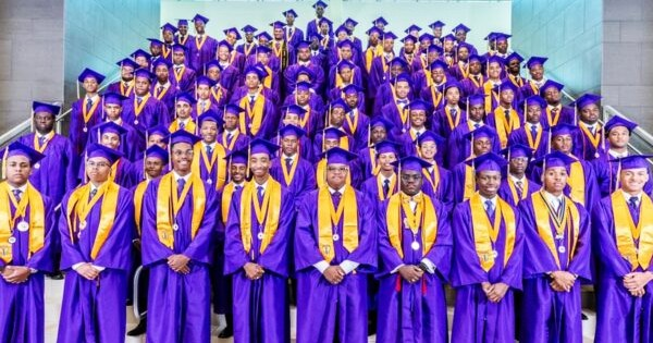 The entire graduating class at St. Augustine High School in New Orleans, Louisiana, is celebrating the fact that all of them have been accepted to college. What’s more, they earned a combined $9.2 million in scholarship awards. (Congrats to them!) #BlackMen #BlackExcellence