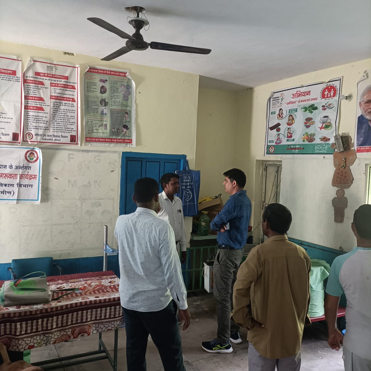Visited village Khatawali of #Dharuhera block #Rewari district under #GramSanrakshak scheme