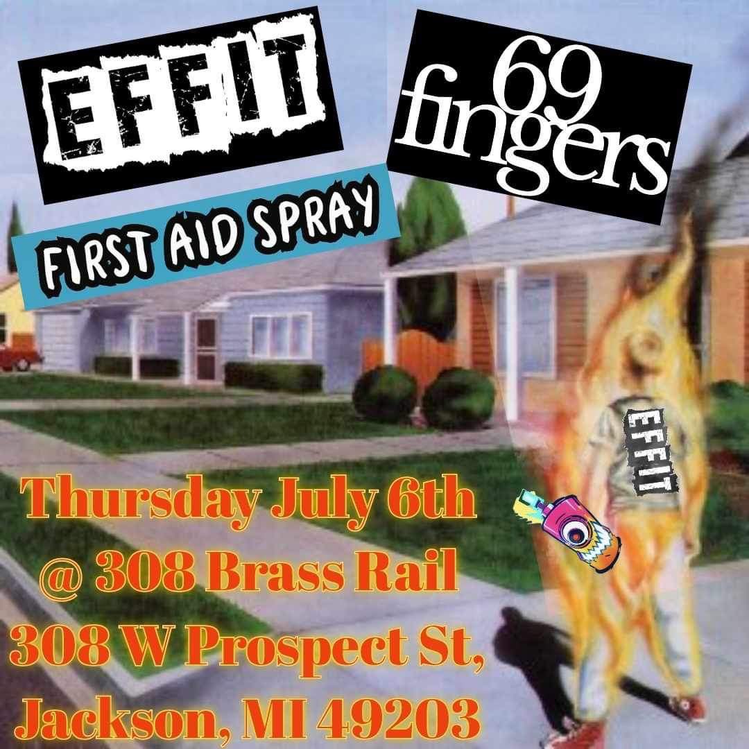 firstaidspray23's tweet photo. UPCOMING SHOW : JULY 6TH 
w/ @e_f_f_i_t and @69fingers 
At 308 Brass Rail 

Tell all your friends 
#gig #show #fyp #lfl #firstaidspray #effit #69fingers https://t.co/x1XsWvVzNY