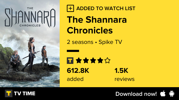 hashdough's tweet photo. I've just started following The Shannara Chronicles https://t.co/cM4hpBiWhi #tvtime https://t.co/uBYCBezRNl