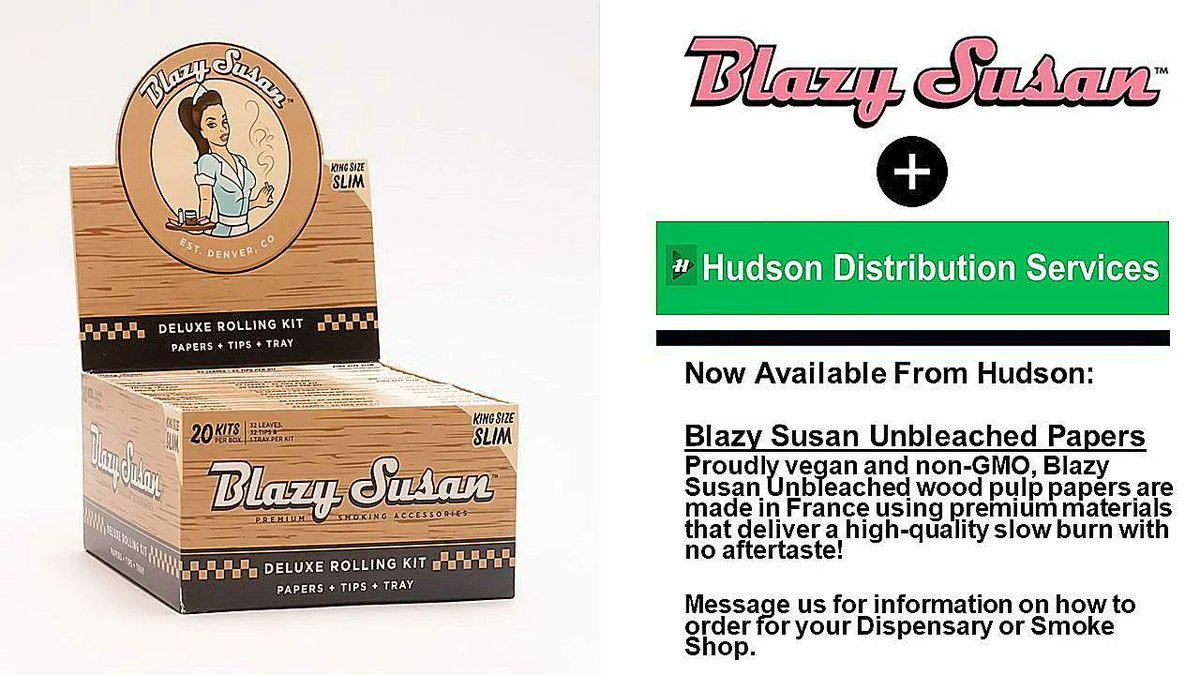 Hudson Distribution Services offers full distributor coverage of all Northeast cannabis dispensaries (MSO & Independent)
Coming in 2023 NJ Cannabis distribution services!

#blazysusan
#blazybrands
#hudsonnewsdistributors
#cannabisbusiness
#cannabisindustry
#cannabisaccesories