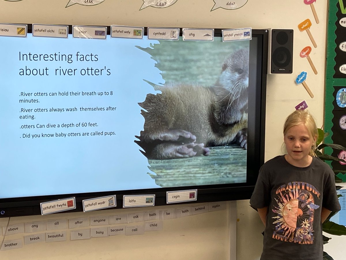 We’ve been busy presenting our research on River Otters. #TheOVWay #article28