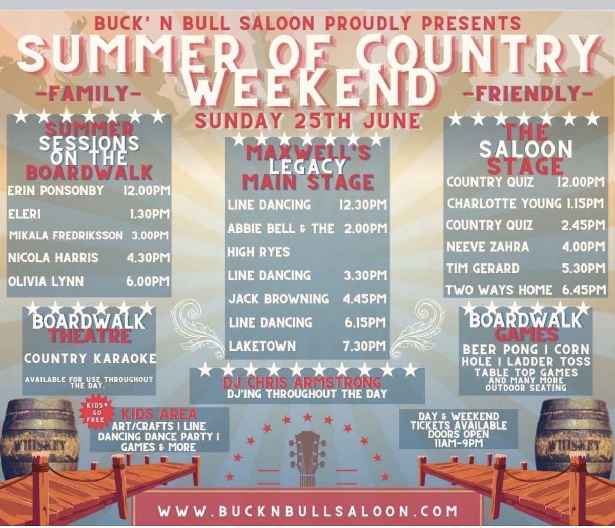 Tomorrows the day I’ll be @bucknbullldn for a great family fun day of country music fun & games! Weather is looking lush I have my outfit ready and I’m looking forward to performing!!! Tickets still available designmynight.com/london/whats-o… see you there 🫶🏻