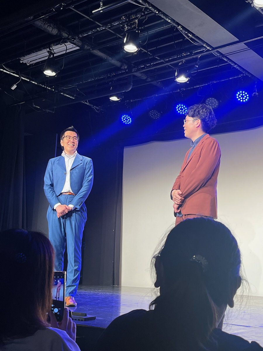 LANTOLAN88's tweet photo. ヤーレンズ大阪2公演楽しかった〜＾＾
ネタ6本ライブは全部面白かったけど、
2本目と3本目が好きかも！と思った＾＾
#OMAE #海江田万里 #ヤーレン�� https://t.co/cAZ2untlkN