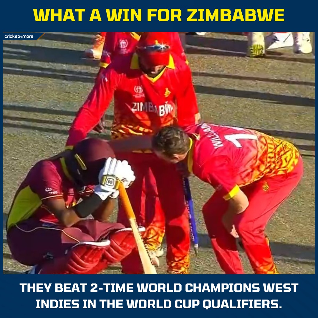 Zimbabwe 🇿🇼

#CricketTwitter    #WorldCup2023 #CWC23 #CWCQualifier #ZIMvWI