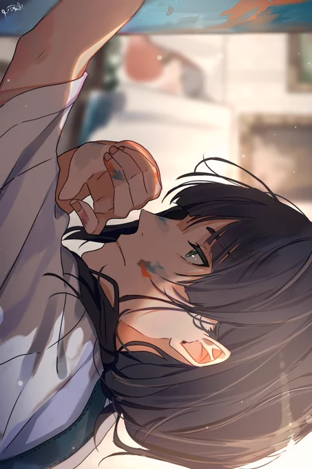 描く。