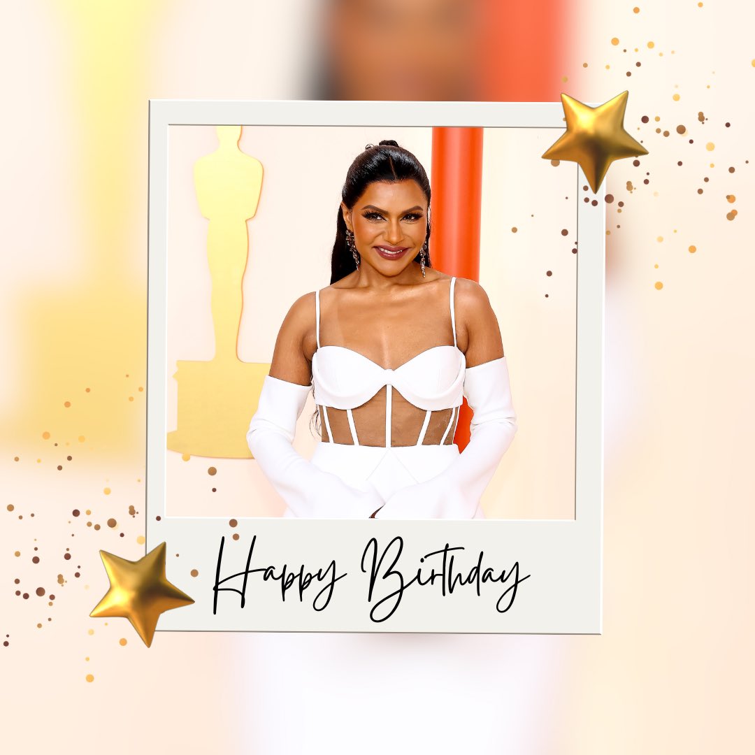 Happy happy birthday! #mindykaling #happybirthdaymindy