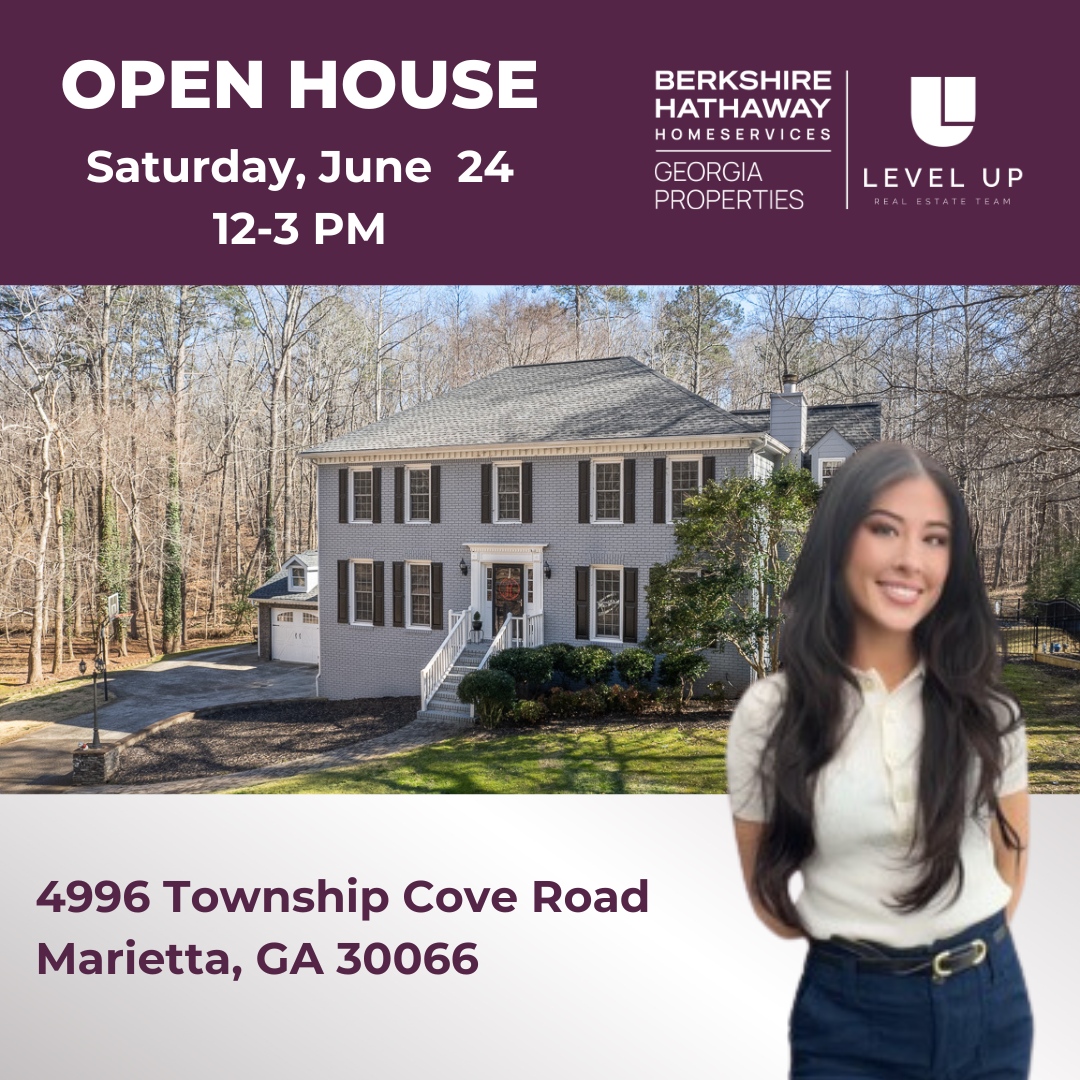 🏠🎉 Join us for an Open House this Saturday, June 24th, from 12-3PM! 📅🕑

📍4996 Township Cove Rd, Marietta, GA 30066

Come and explore this stunning property that could be your dream home! 🏡✨

#OpenHouse #MariettaGA #RealEstate #DreamHome #PropertyForSale