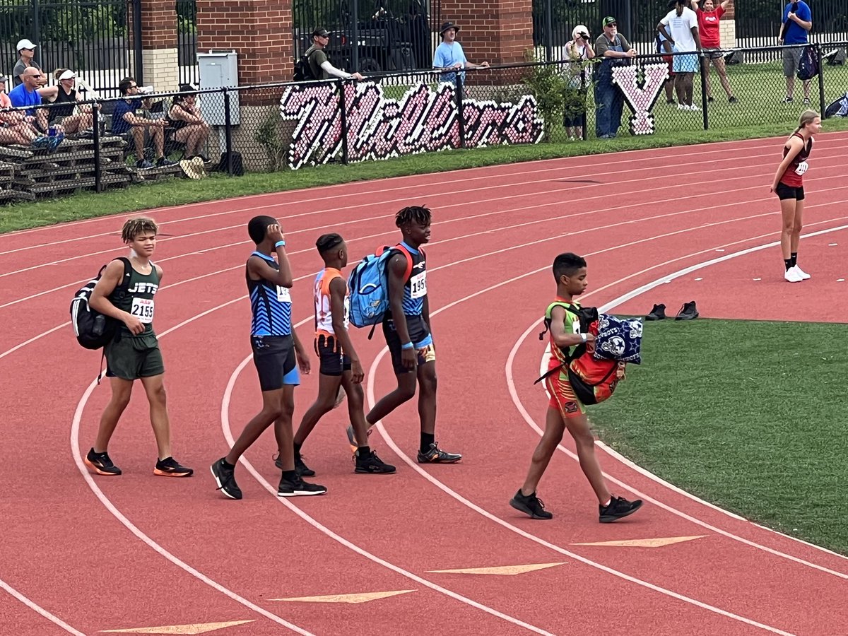 AdrianneBryshya's tweet photo. AAU region 16 regional qualifiers
Pentathlon - 6/23/23
Next stop- Geneva, OH
@JonahAMiller
#strongerFasterTogether
#jetspeed #trackandfield @AAUTrackNField @usatf #USATFFutureStars https://t.co/6jlCR5P2fW