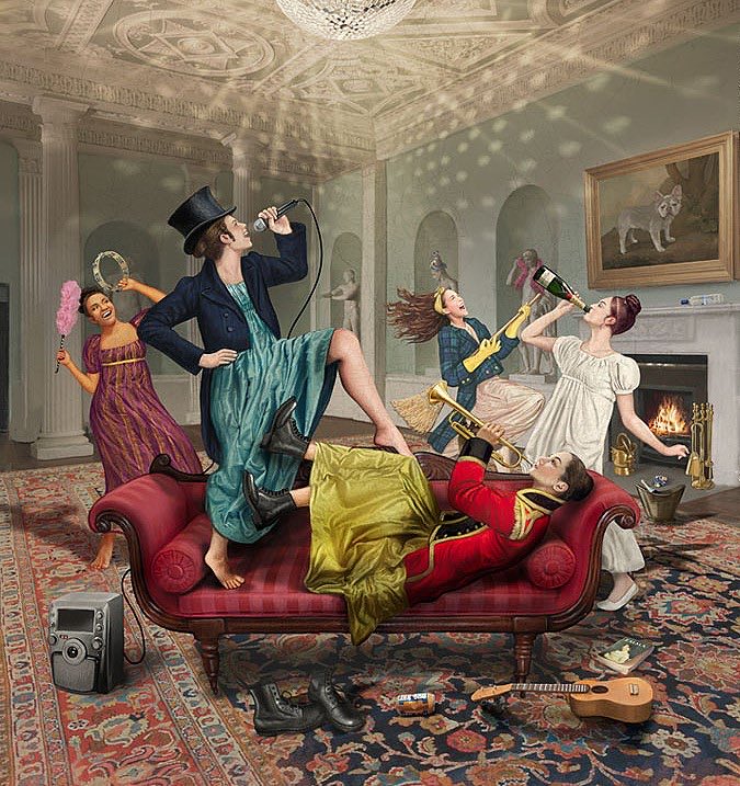 In September of last year ⁦⁦the multi award winning ⁦<a href="/pandpsortof/">prideandprejudicesortof</a>⁩ opened what was to become an amazingly successful 10 month national tour, tonight it concludes for a moment, because come this autumn we open in Canada before touring the world by land sea and horses