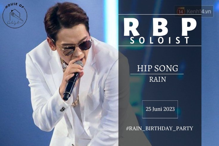 ㅤㅤ
ㅤㅤ
𝗦𝗢𝗟𝗢𝟭𝗦𝗧𝗦𝗤

special performance, 𝗛𝗶𝗽 𝗦𝗼𝗻𝗴 by 𝗥𝗔𝗜𝗡. 
━━━━━━━━━━━━━━━━━━━━━━━━━━━━
#RAIN_BIRTHDAY_PARTY <a href="/29rain_bi/">Rain비</a> ㅤ
ㅤ
ㅤㅤ