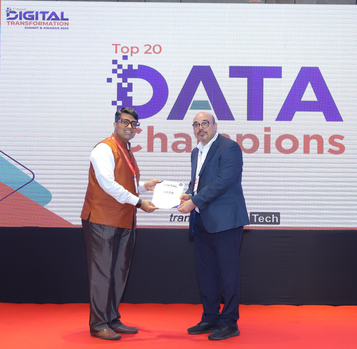utpal_bob's tweet image. Honoured to be recognised as one among Data &amp;amp; AI Champions of 2023 at Digital Transformation Summit &amp;amp; Awards on 22nd June 2023.

#ai #data #dataecosystem #dataeconomy