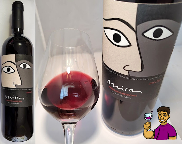fabianmitidieri.blogspot.com/2023/06/miras-…
Elegante y estructurado Merlot patagónico desde Guerrico (Río Negro) de aromas a fruta negra y ají verde con toques de vainilla ahumada. En la boca se comporta sobrio y con muy buen equilibrio. Cierra con cuerpo medio y alta persistencia.