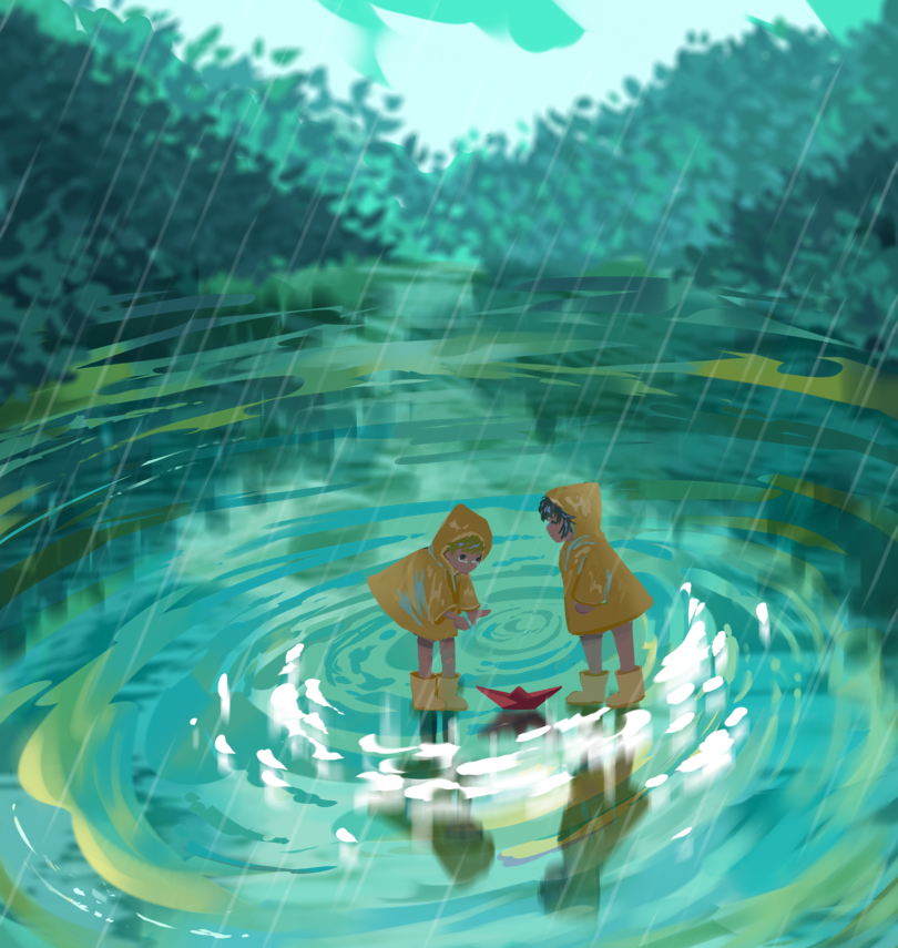 Playing in the puddles 🌧️
#promptis