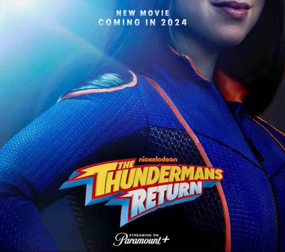 #TheThundermansReturn a sequel movie to the hit Nickelodeon series premieres on Paramount+ in 2024! Here is our first poster!