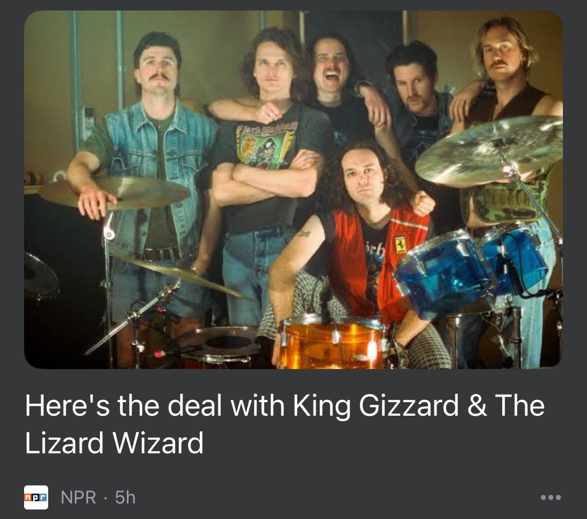 emmyspeens on Twitter: My sexuality is whatever the King Gizzard and 