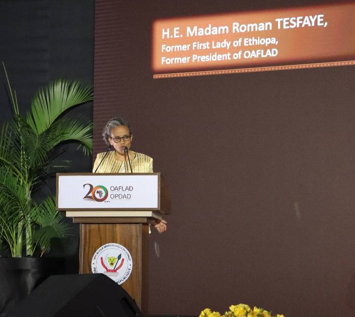 Haile_Roman's tweet photo. “We need to exhaust our every potential of influence to uplift #vulnerablegroup of our society,” H.E.Roman Tesfaye, former First Lady of Ethiopia &amp; CEO of the HRF @OAFLAD
#WeAreEqual
#GenderEquality https://t.co/iBSVBqKp26 https://t.co/u36aKkKYiX