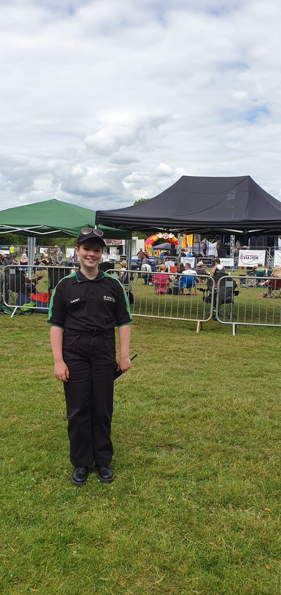 On #StJohnsDay we are celebrating at the <a href="/gdsssfestival/">gdsssfestival</a> In Sunny Great Dunmow. Amazing performers! Also a very special event as CJs first! #firstaid #festival #greatdunmow #volunteer #mysjaday