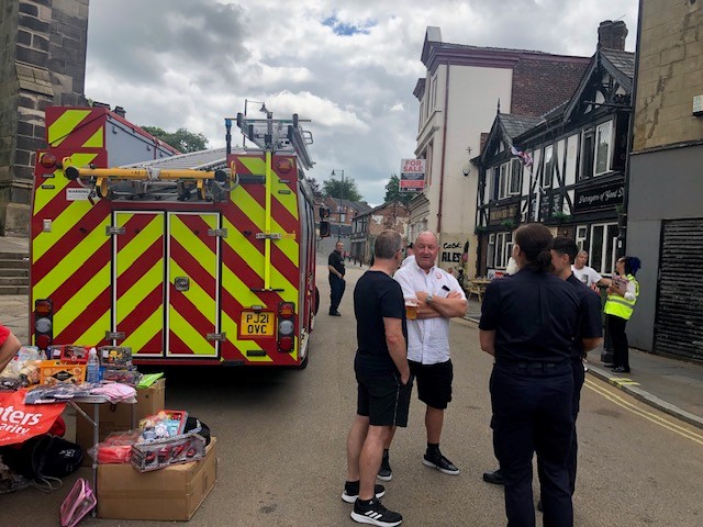 🙌 Thanks to everyone who came and visited Green Watch and our volunteers in Stockport today to celebrate #ArmedForcesDay2023.

It was a pleasure to share the occasion with so many of you and show our gratitude to those who have served in our armed forces, past and present.