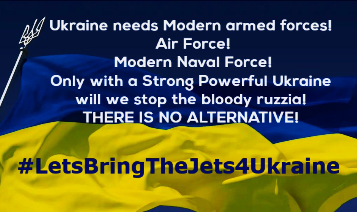 NOW! It is the ideal time to STRENGTHEN UKRAINE! Now is the time to give Modern Jets and Long-Range Missiles! NATO! EU! ACT! BE QUICK! BE FAST in actions! Strengthen Ukraine! NOW IS THE RIGHT TIME TO ACT! #F16ForUkraine #ArmUkraineNow #LetsBringTheJets #StandWithUkraine @NATO_ACT