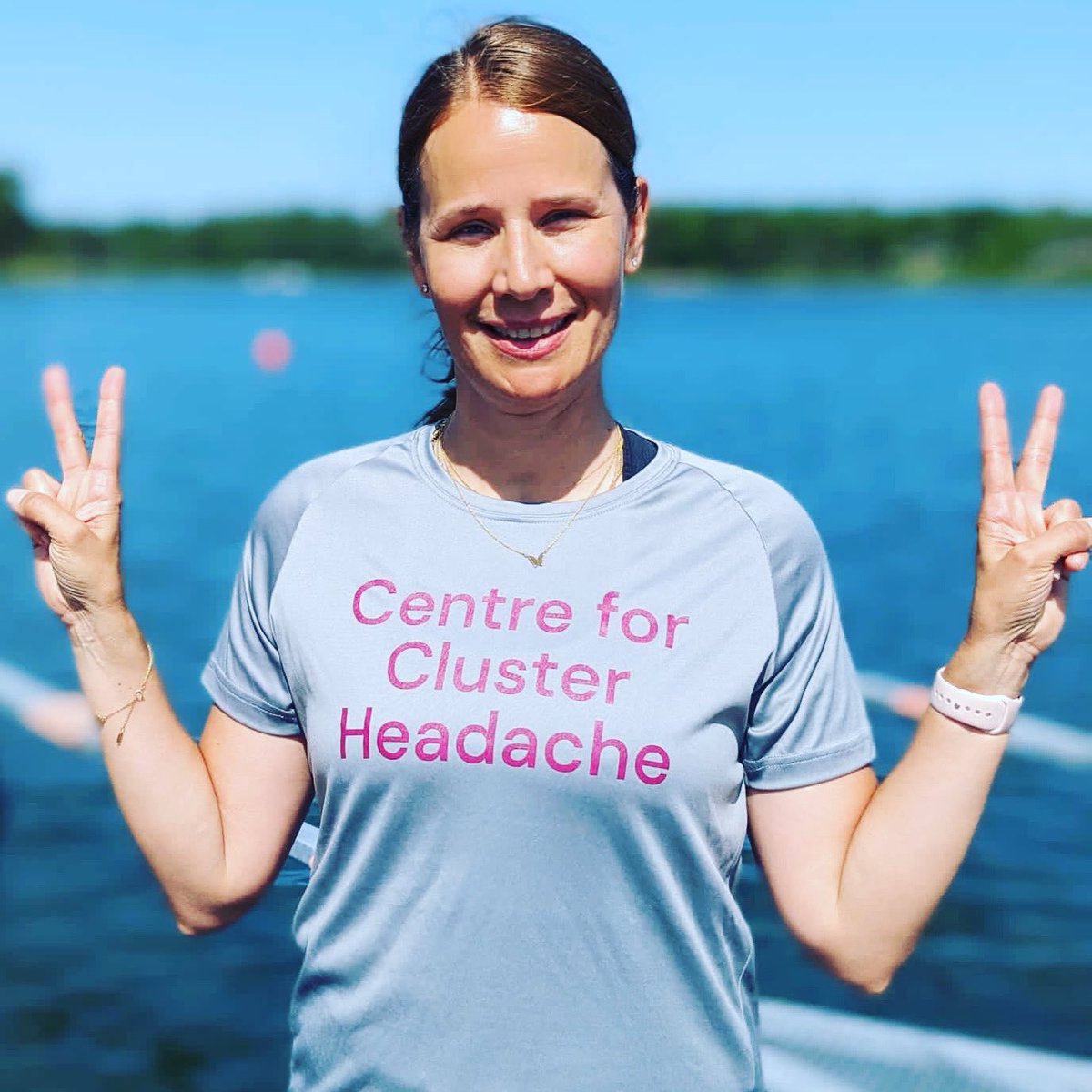 Today we support @clusterbusters annual virtual 5k #CureForCluster run/walk to raise awareness for Cluster headache🏃🏻‍♀️🏃🏻!! #centreforclusterheadache  #karolinskainstitutet