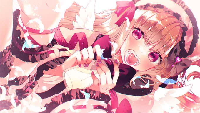 泣いたら飛んできてください(*˘︶˘*).。.:* #お狐様ゆいの #ゆいのあーと